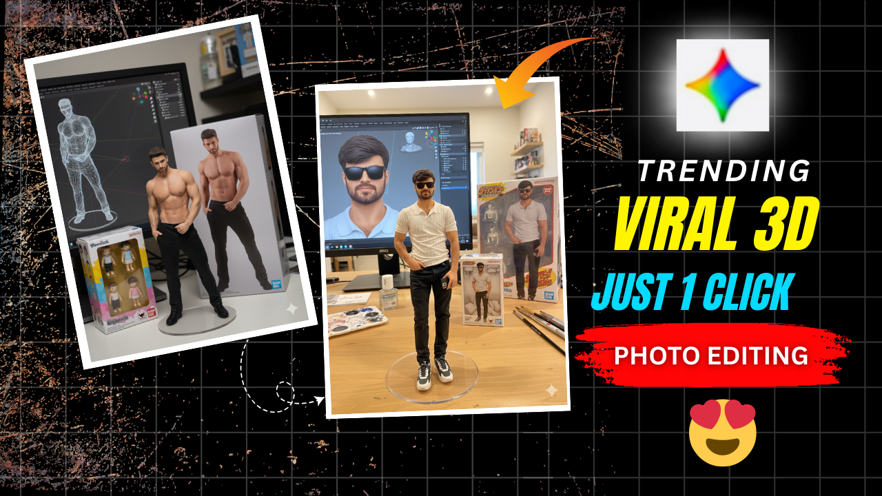 ai trending viral 3d video just 1 click